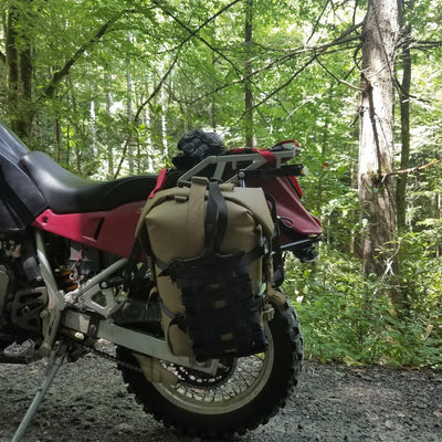 GCAG Acmemoto2 sling on a KLR 650