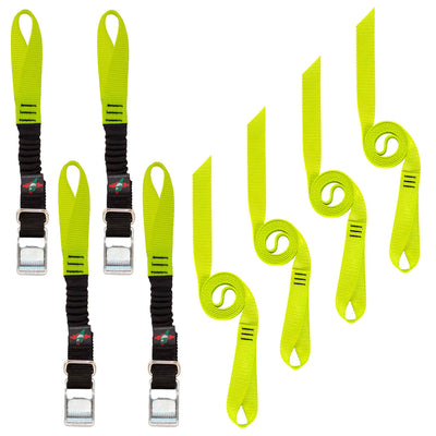 GCAG Side Bag Hauler Kit Hot Yellow