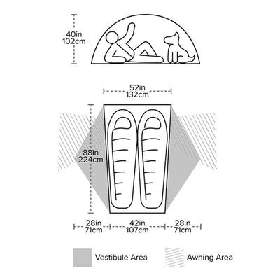 Big Agnes Copper Spur HV UL 2 Bikepack Tent
