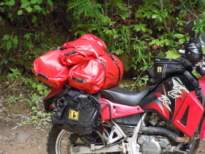 Appalachian Bundle on a KLR